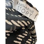 Kathrine Story One Size Flowey Top With Necklace Coverup Swim Tropical Women's Black Photo 3