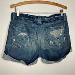Hudson Jeans Hudson distressed cuffed denim shorts size 27 Photo 10