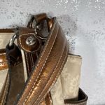 Kathy Van Zeeland Kathy Van Zealand Brown & Cream Satchel Bag Photo 10