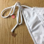 Victoria's Secret New Victoria’s Secret Vintage Crocheted Bikini Swimsuit Bottoms White Medium Photo 2