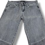 Vince Jeans Size 25 W27" x L32" 5 Pocket Moto Jeans Skinny Jeans Ankle Zip Jeans Photo 3