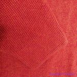 Madewell NEW Plus Asherton Waffle Henley Sweater in red, 2X Photo 12