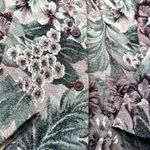 Sag Harbor 90s Boxy Tapestry Blazer Jacket Floral Purple Green Womens Sz 16 Photo 5