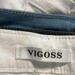 Vigoss  white denim straight legs jeans NWOT Photo 4