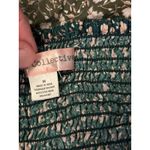 B.O.G. Collective Women's Size Medium Floral Smocked Flared Boho Jumpsuit Green Photo 7