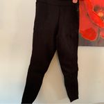 Nike  Women’s Black Sweater Knit Leggings (Measurements Included) S Small Photo 6