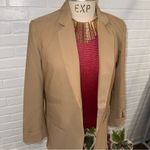 NEW Lovetree Oversized Classic Tan Women's Blazer Size M Photo 3
