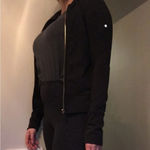 Kate Spade Zip Up Jacket with Floral Mesh Details Size Small Photo 7