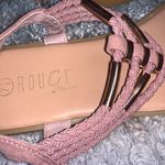 Rouge Helium Dusty Pink And Gold Sandals Photo 7