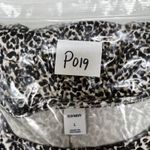 Old Navy  L Large Swing Dress Short Sleeve Leopard Print Jersey Knit Crew Neck Photo 12