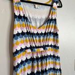 Boden multicolor Cloud Print Jersey maxi dress size 10L Photo 3