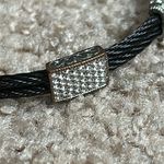 Women’s vintage‎ dainty black cable crystal magnetic bracelet one size Photo 1