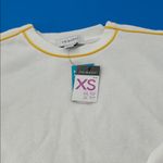 Primark  White Top with Yellow Accents Photo 6