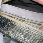 LOGO By Lori Goldstein  Snakeskin Embossed and Pink Leather  Double Zip Camera Cr Photo 5