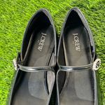 J.Crew  Elegant Black Mary Jane Flats embellished buckle Size 9 Photo 1