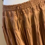 Free People  Gesibelle in Macadamia Brown skirt set A line Medium NWT Photo 9