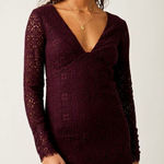 Free People  Honey Honey Mini - Potent Purple Size 12 Photo 0