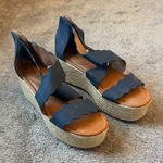 Indigo rd. Haper Navy Platform Espadrille Sandals SIZE 9.5 Photo 0