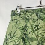 Old Navy  Green Tropical Leaf Chino Shorts 0 Photo 3