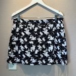 Tranquility by Colorado Clothing Women’s Black Floral Running Skort Skirt Large Photo 1