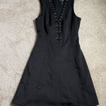 Jessica Simpson  Black Sleeveless Fit & Flair Knee Length Dress. Size 4 Photo 0