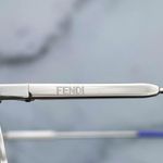 Fendi women’s FF 0176/S round cat eye wire-rim sunglasses Photo 14