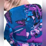 Kay Unger  Tropical Floral‎ Print Tummy Control High Waisted Pull On Size Medium Photo 7