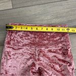 Lululemon Special Edition Wunder Lounge High Rise Crushed Velvet Soft Cranberry Photo 7