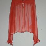 Just Cavalli  LONG SLEEVE  BLOUSE CORAL Photo 0
