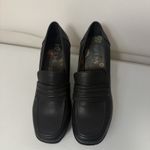 Korks Regina Loafers Black Block Heel Platform Penny Career Preppy Shoes 9M Size 9 Photo 1