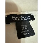 Boohoo Beige Sleeveless Strapless Zipper Cami Bandeau Corset Crop Tank Top 16 Photo 2