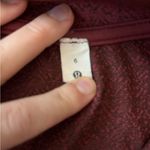 Lululemon  Women's Maroon Quarter-Zip Pullover Photo 2