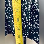 VICI  women black dot printed twirl mini rope tie dress ruffle oversized M Photo 6