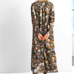 Anthropologie  Blair Metallic Shimmer Maxi Dress in Size XS Photo 2