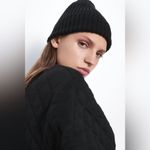 ZARA  Black Puffy Sleeved Dress - S Photo 4