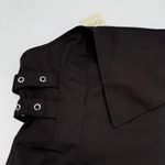 Free People BRENDA KNIGHT FOR Strapless Corset Tank Size Small NWT Black Buckle Photo 5