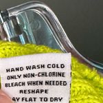 525 Shaker Hoodie Knit Green Neon Oversized Sweater Size S Yellow Photo 6