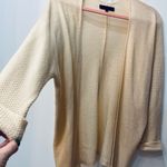 Be cool  Boutique cream off white cardigan sweater size small/medium Photo 3