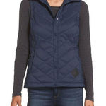 The North Face Rainier Puffer Vest Women's Small Navy Outdoors Preppy Athleisure Photo 0