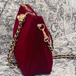 Gucci GWP Velvet Makeup Crossbody Bag in Burgundy Photo 4