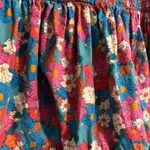 Lola May Plus Tiered Retro Vintage Floral Puff Sleeve Tiered Midi Flare Dress Red Size 18 Photo 9