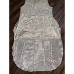 Natori Vintage  Ivory Floral Lace Satin Bridal Sexy Designer NightGown Slip Dress Photo 5