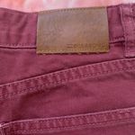 Billabong Maroon Jean Shorts Photo 5