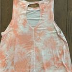 Flirtitude Tie-Dye Sleeveless Top - Orange Photo 1