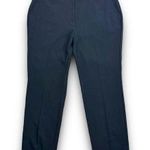 Nordstrom NEW  Black Cropped Ankle Knit Pants High Waist Work Minimalist Size 18 Photo 0