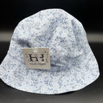 Haute Hippie NWT  Women's Floral Bucket Hat One‎ Size Fits All Blue White Photo 0