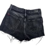 BDG Urban Outfitters Shorts Womens 26 Black Denim Distressed Cutoff Raw Hem Photo 1