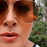 Unisex Large clear yellow aviator sunglasses Photo 1