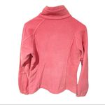 Columbia Womens Medium Pink Full Zip Fleece Jacket Sweatshirt Photo 4
