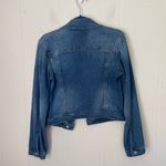 Kensie Jeans Short Denim Jacket Stretch Button Flap Pockets Women’s Size XS Photo 1